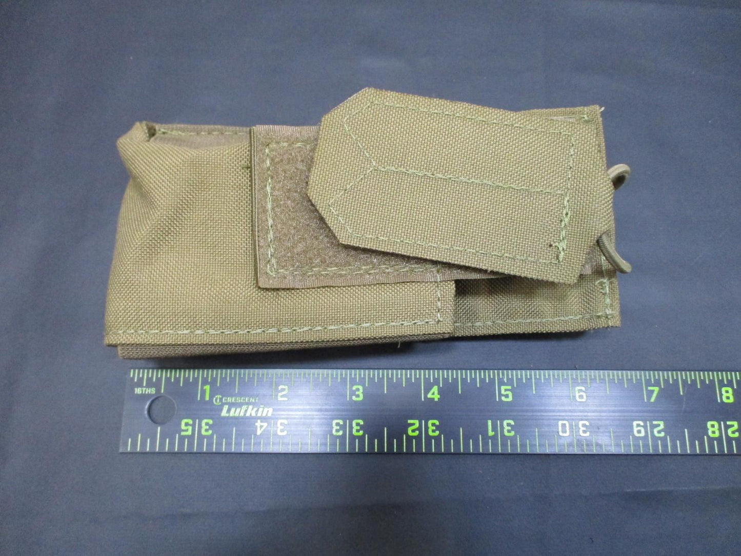 Condor ICOM Radio Pouch MOLLE Tan Tactical PALS Walkie Talkie Military Army