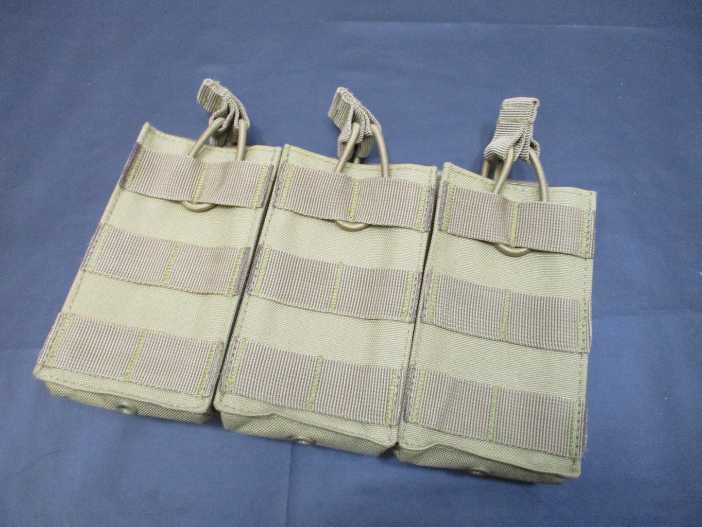 Fox Tactical Triple Rifle Magazine Pouch MOLLE Tan Used - Excellent
