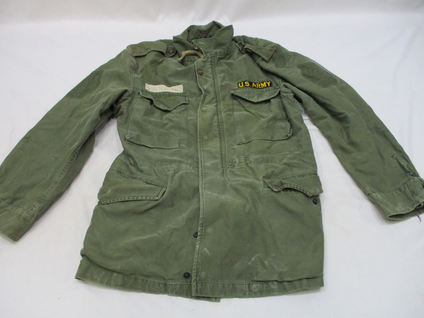 Vietnam War U.S. Army M-1951 Field Jacket - Fair Condition - OD Green - Olive