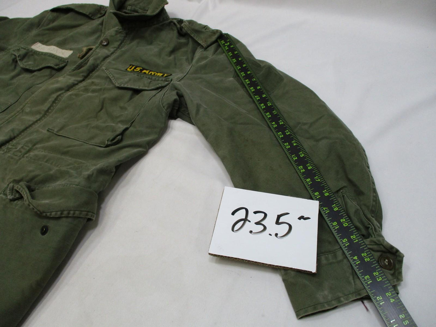 Vietnam War U.S. Army M-1951 Field Jacket - Fair Condition - OD Green - Olive