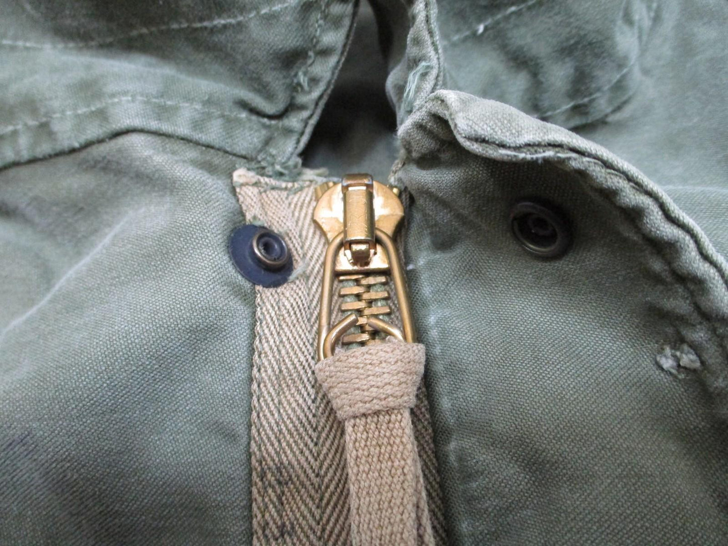 Vietnam War U.S. Army M-1951 Field Jacket - Fair Condition - OD Green - Olive