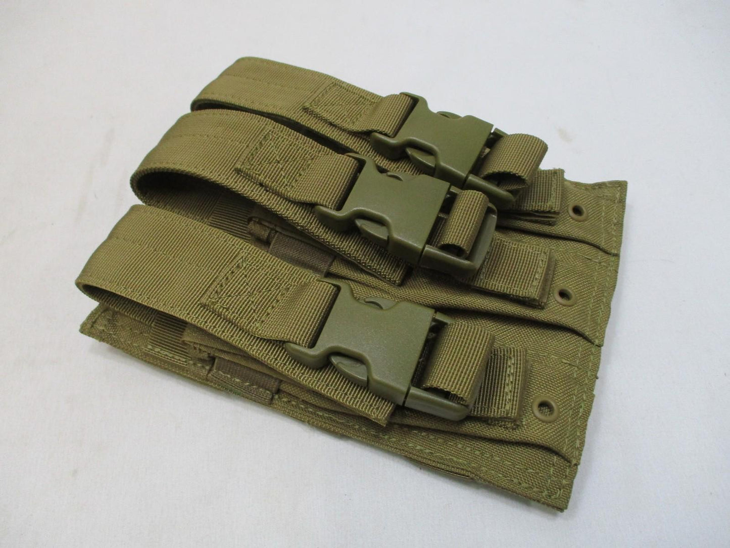 Condor Triple Pistol Magazine Pouch MOLLE Coyote Tan Duty Tactical MA33