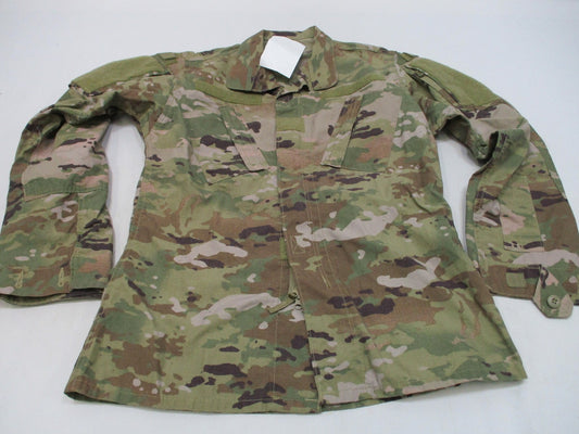 NEW U.S. Army Combat Uniform ACU Flame Resistant Jacket Small-Long MultiCam