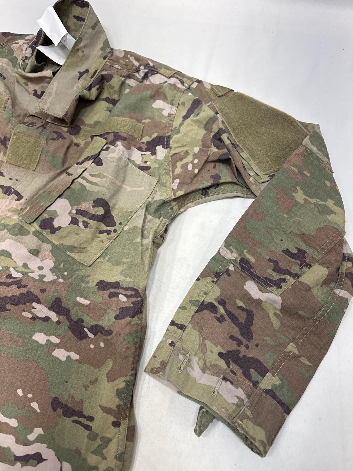 New U.S. Army Combat Uniform ACU Jacket Flame Resistant Medium-Long MultiCam