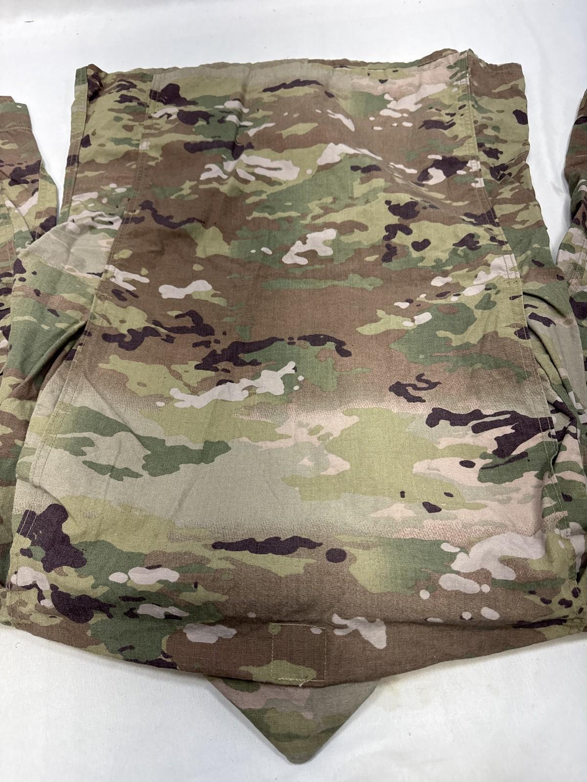 New U.S. Army Combat Uniform ACU Jacket Flame Resistant Medium-Long MultiCam