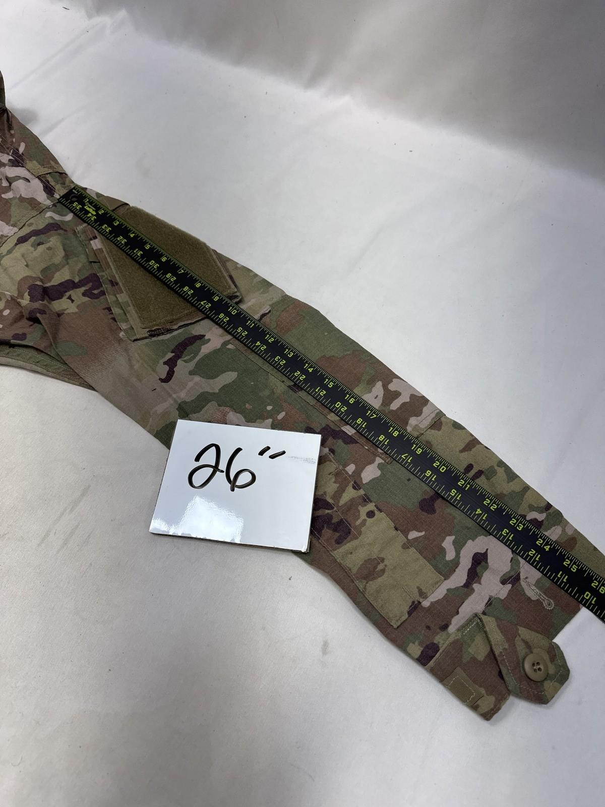 New U.S. Army Combat Uniform ACU Jacket Flame Resistant Medium-Long MultiCam