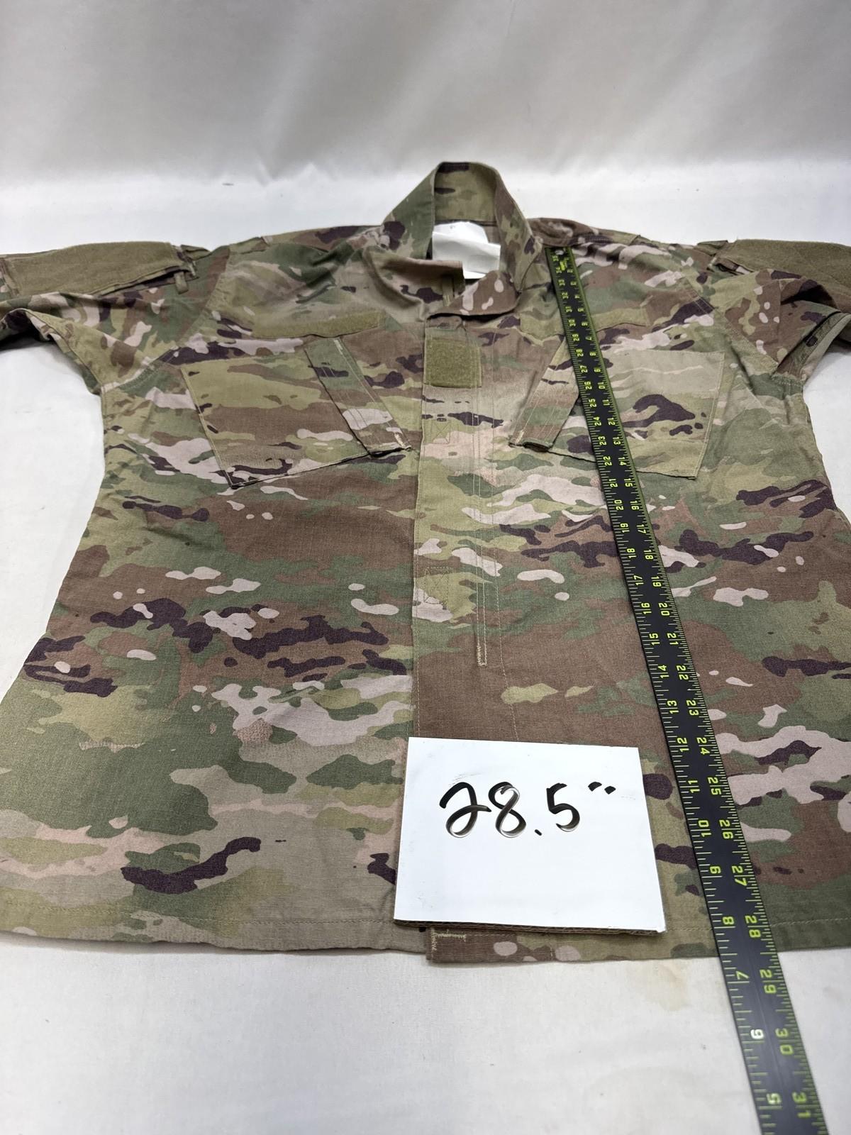 New U.S. Army Combat Uniform ACU Jacket Flame Resistant Medium-Long MultiCam