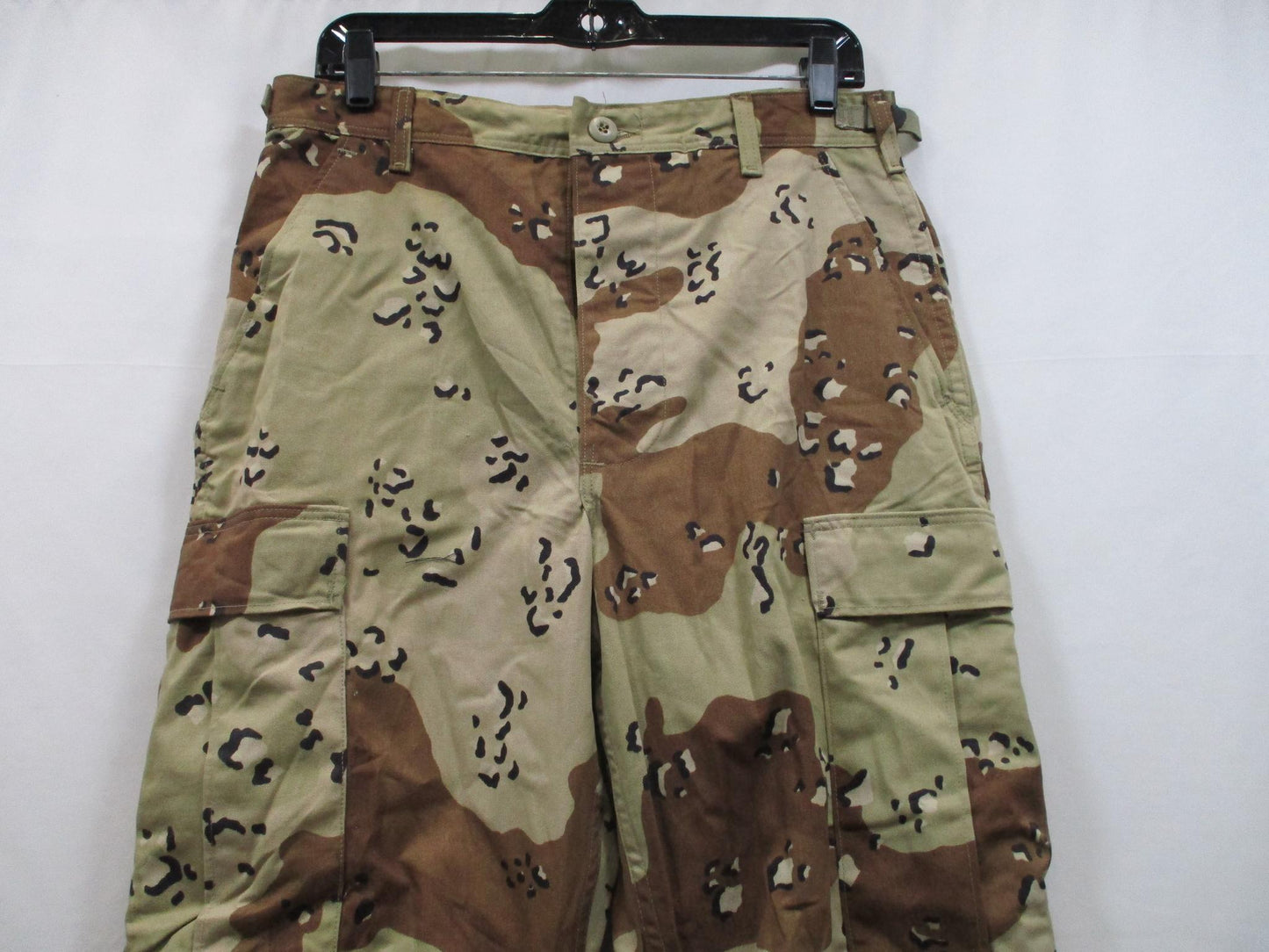 Wrangler Desert Camo Combat Cargo Pants Men's Small-X-Long 50% Nylon/Cotton