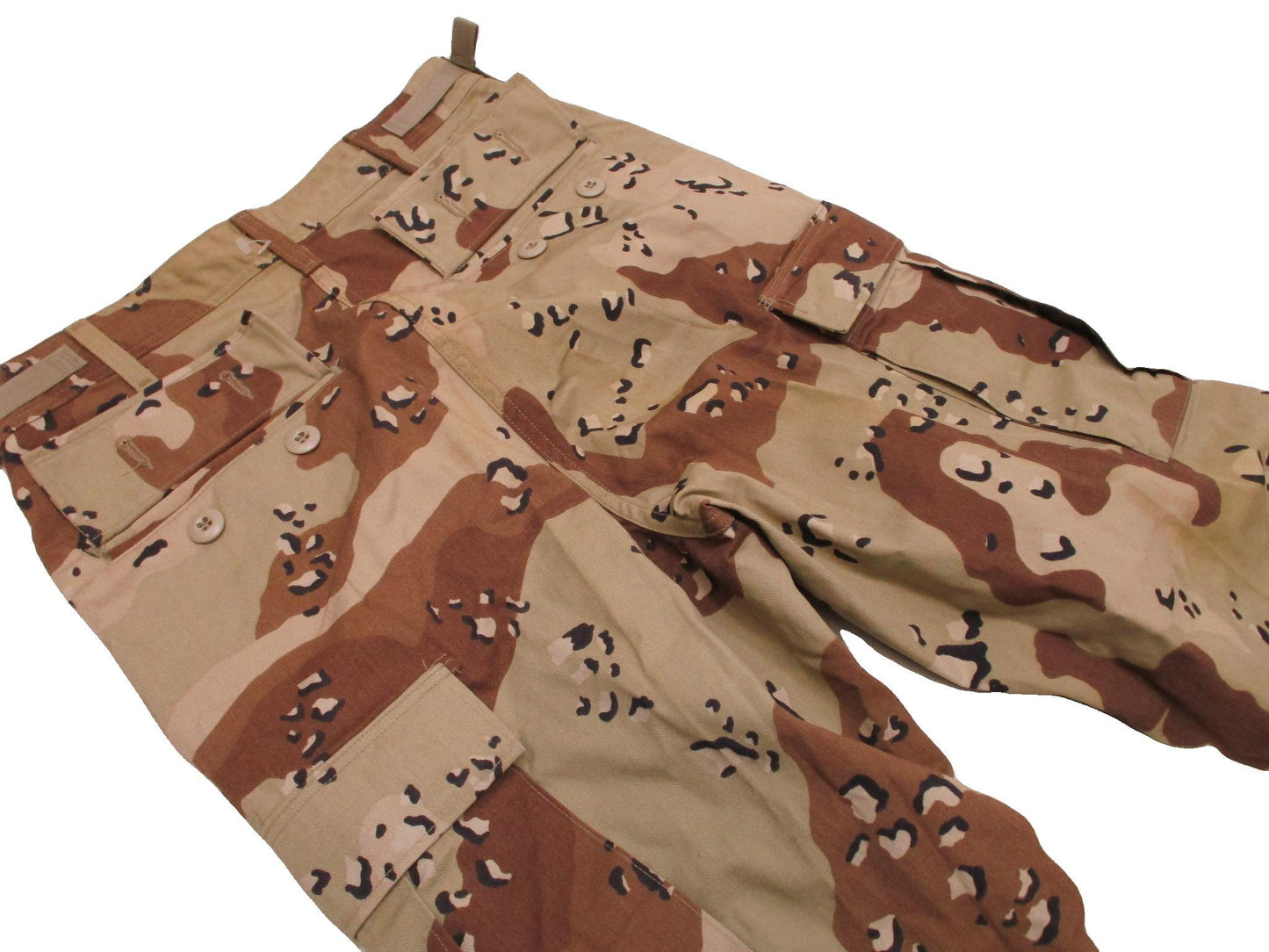 Wrangler Desert Camo Combat Cargo Pants Men's Small-X-Long 50% Nylon/Cotton