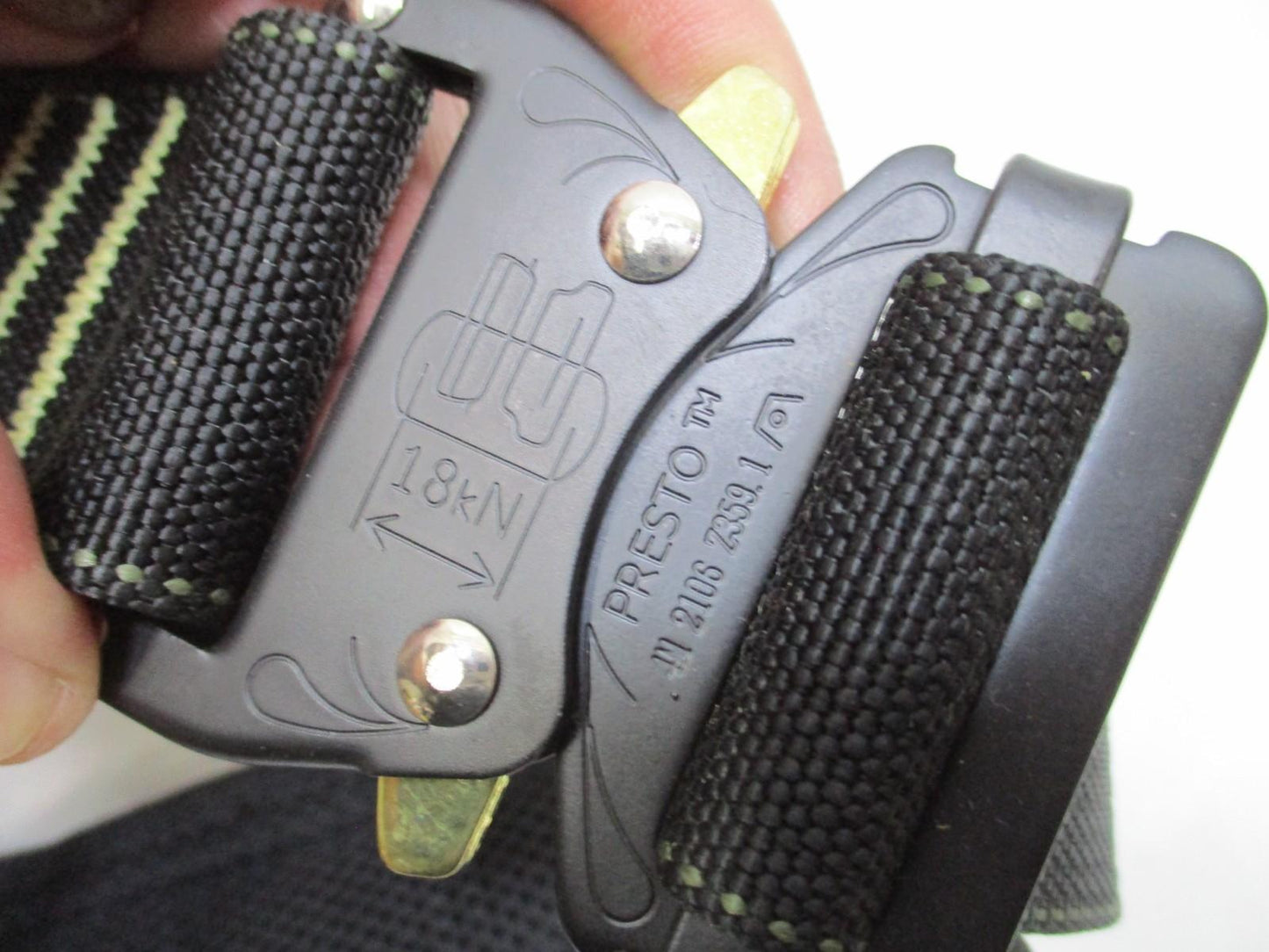 Fusion TCH6009FR-L Safety Harness NFPA Class III USA Made 34–45" Waist New NOS