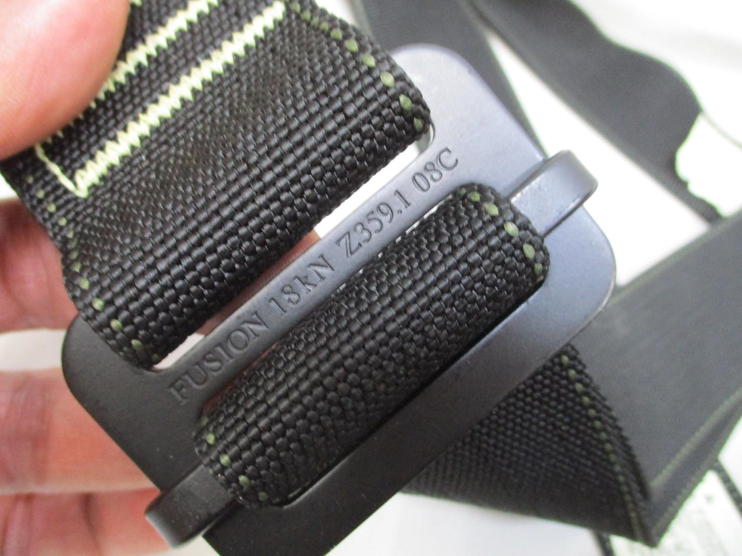 Fusion TCH6009FR-L Safety Harness NFPA Class III USA Made 34–45" Waist New NOS