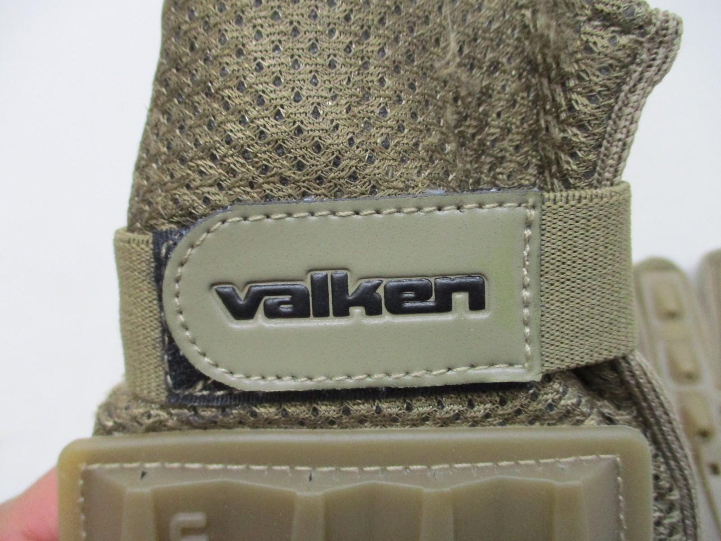 Valken Tactical Gloves Size L Padded Knuckle Protection Adjustable Wrist Strap