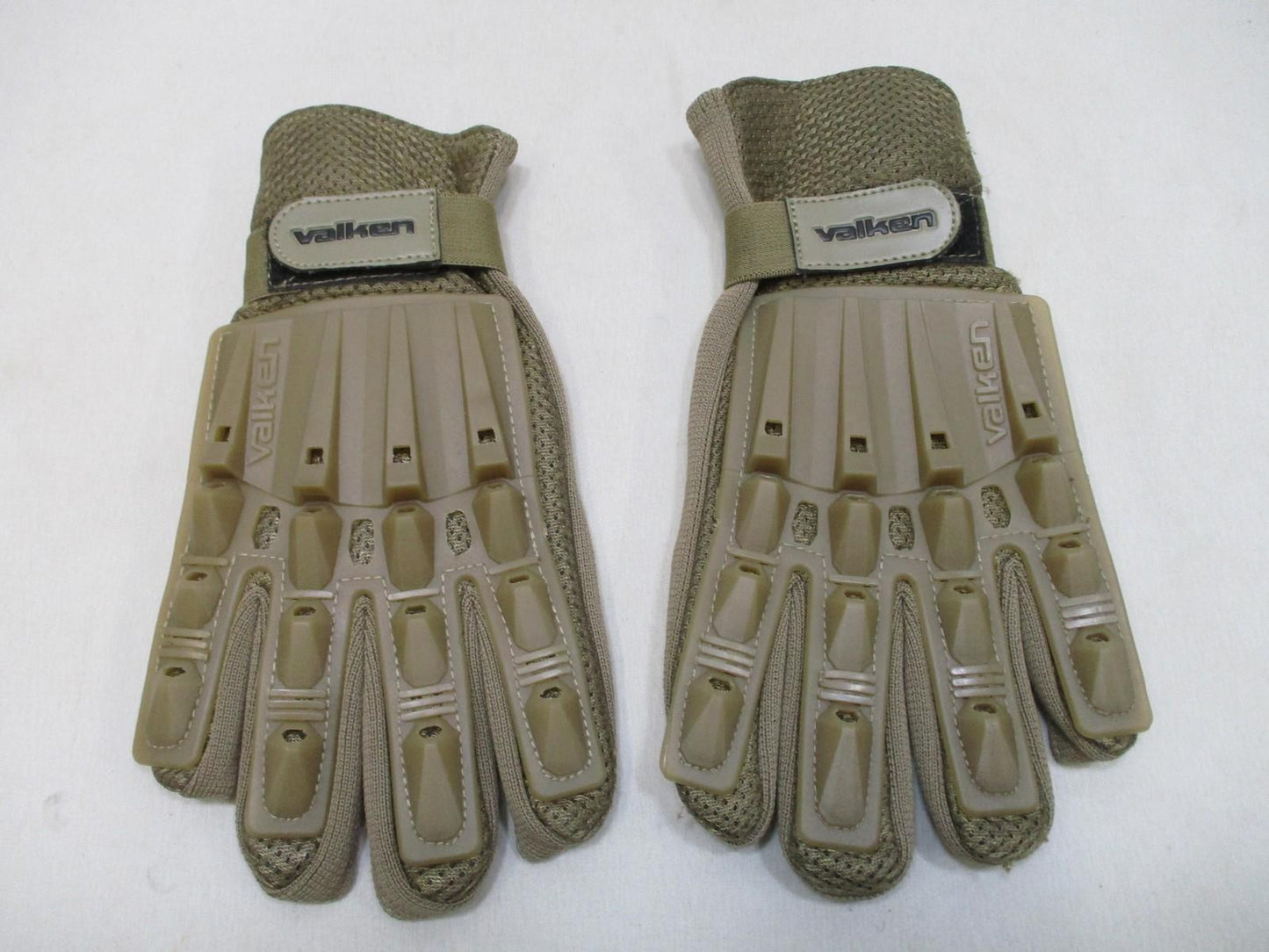 Valken Tactical Gloves Size L Padded Knuckle Protection Adjustable Wrist Strap