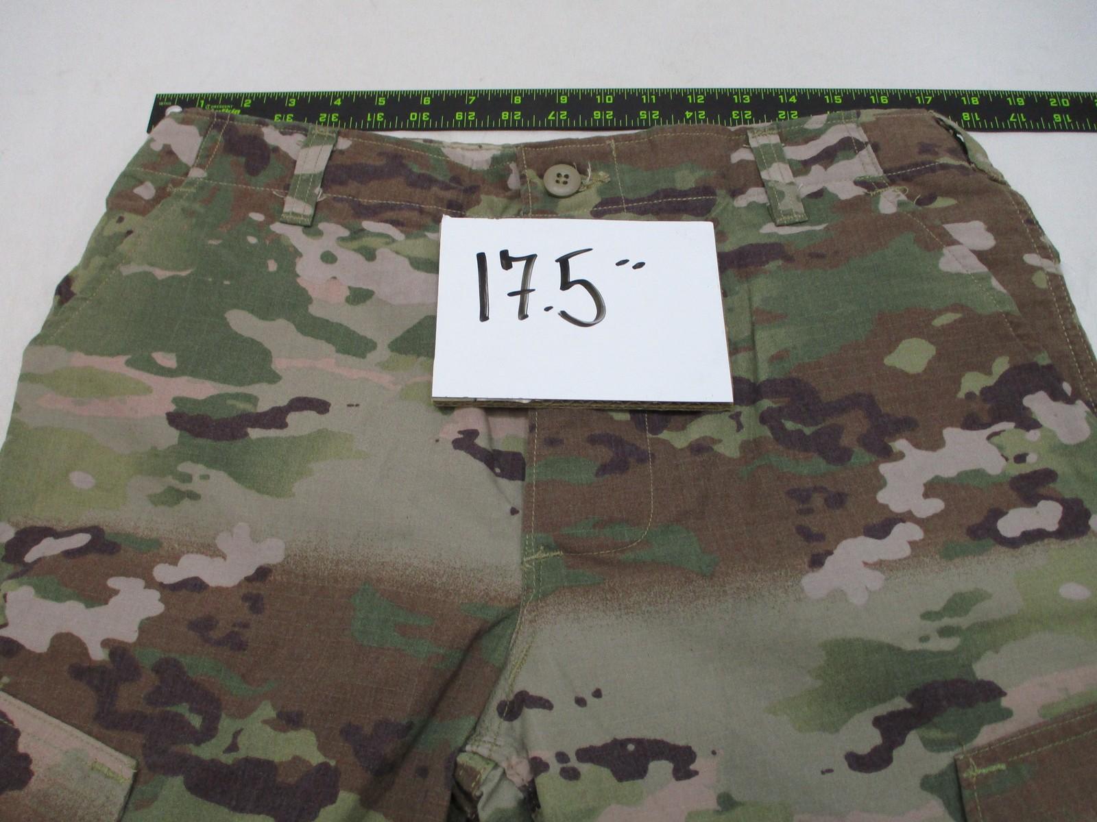 Unisex Army Combat Uniform OCP flame-resistant trousers in medium-short size, made by Centex Military Gear, with tactical design.