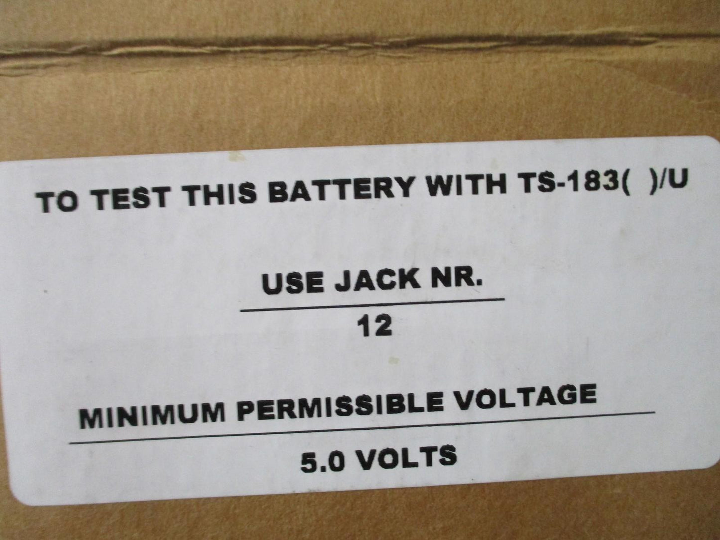 18x SAFT BA-5372/U Lithium Manganese Dioxide Non-Rechargeable Battery NOS