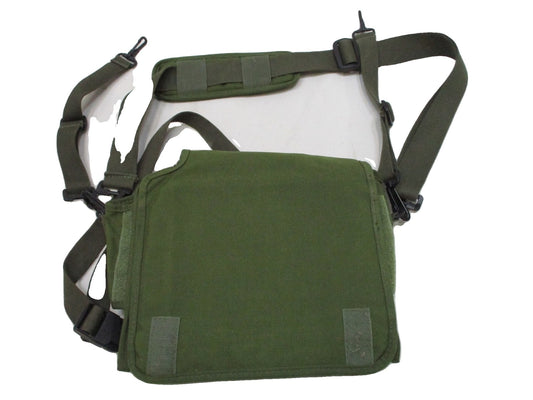 Military SINCGARS Carrying Case NSN 7035-01-346-7605 Green Shoulder Bag