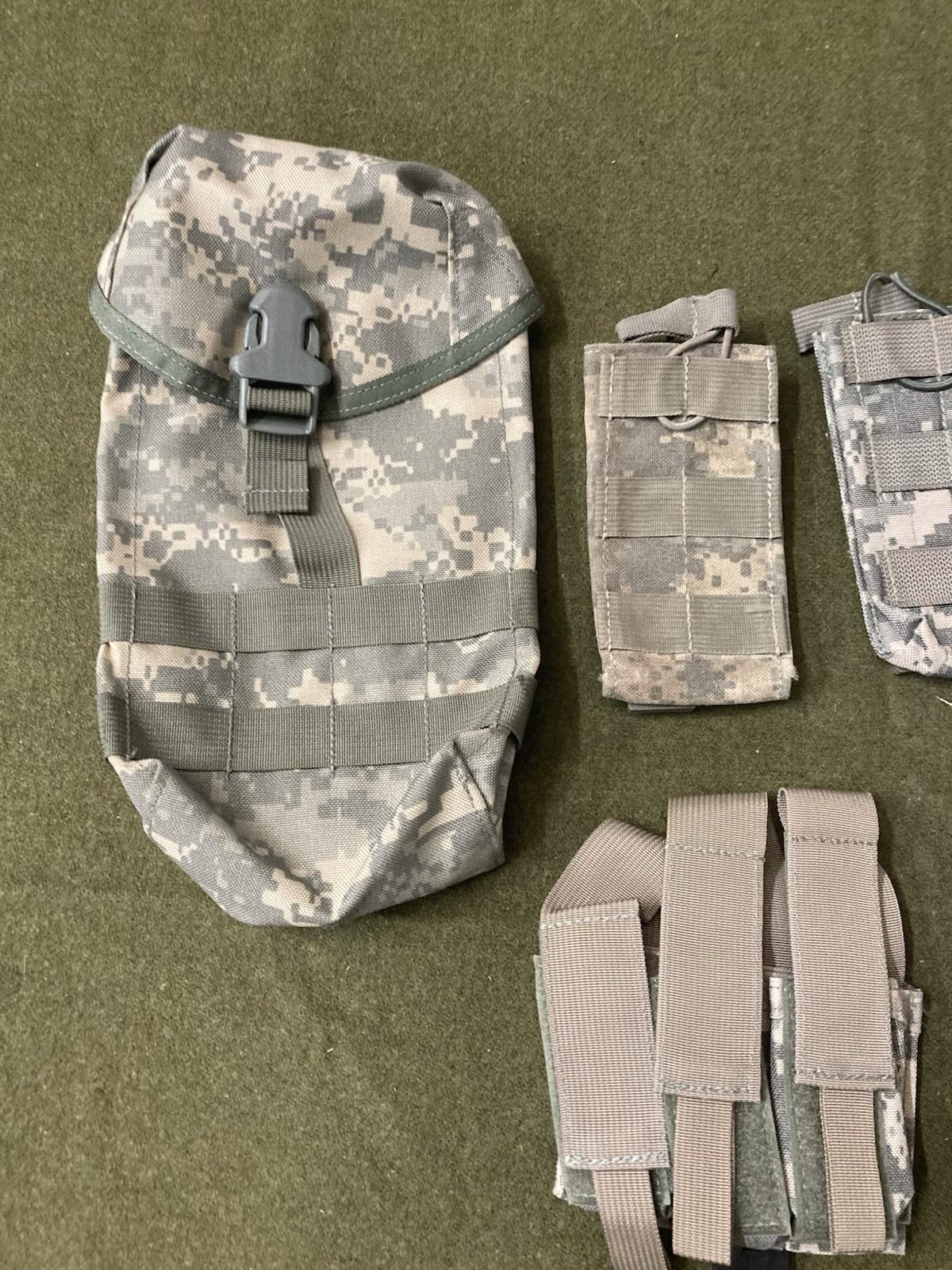 ACU MOLLE Pouch Lot – Tactical Tailor Radio, Dump – Missing MALICE Clips