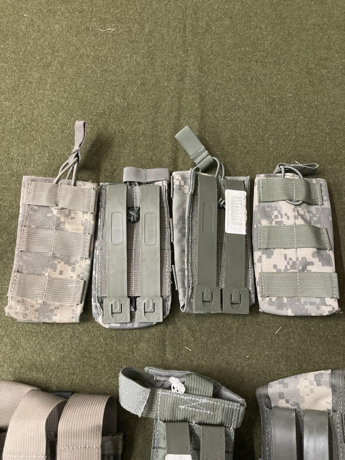 ACU MOLLE Pouch Lot – Tactical Tailor Radio, Dump – Missing MALICE Clips