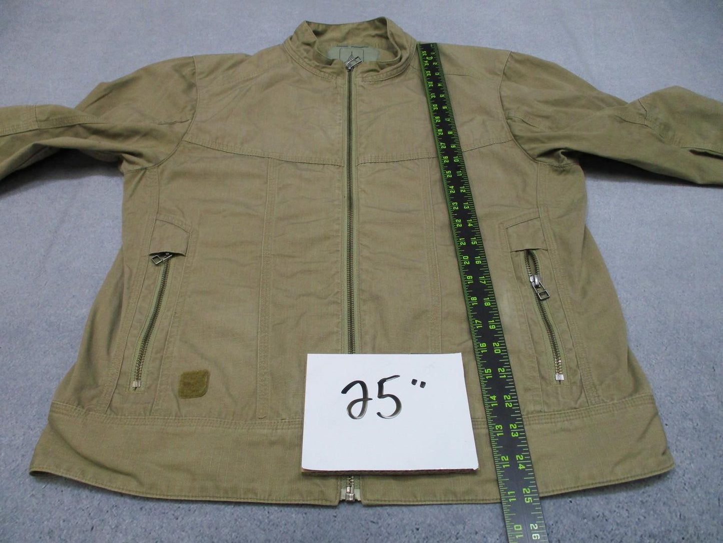 Triple Aught Design Rogue Jacket Khaki Men's Size S Tactical Full Zip