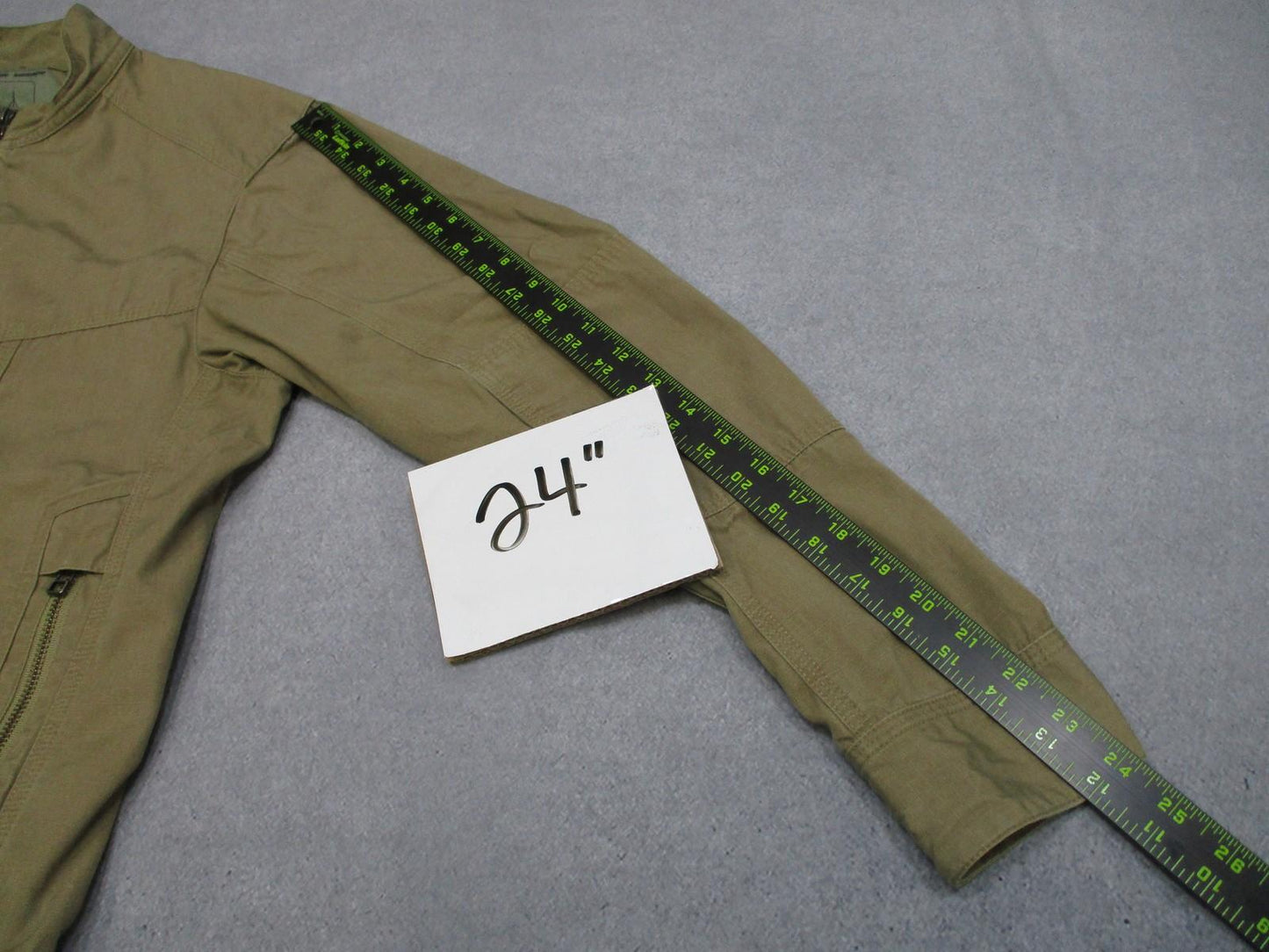 Triple Aught Design Rogue Jacket Khaki Men's Size S Tactical Full Zip