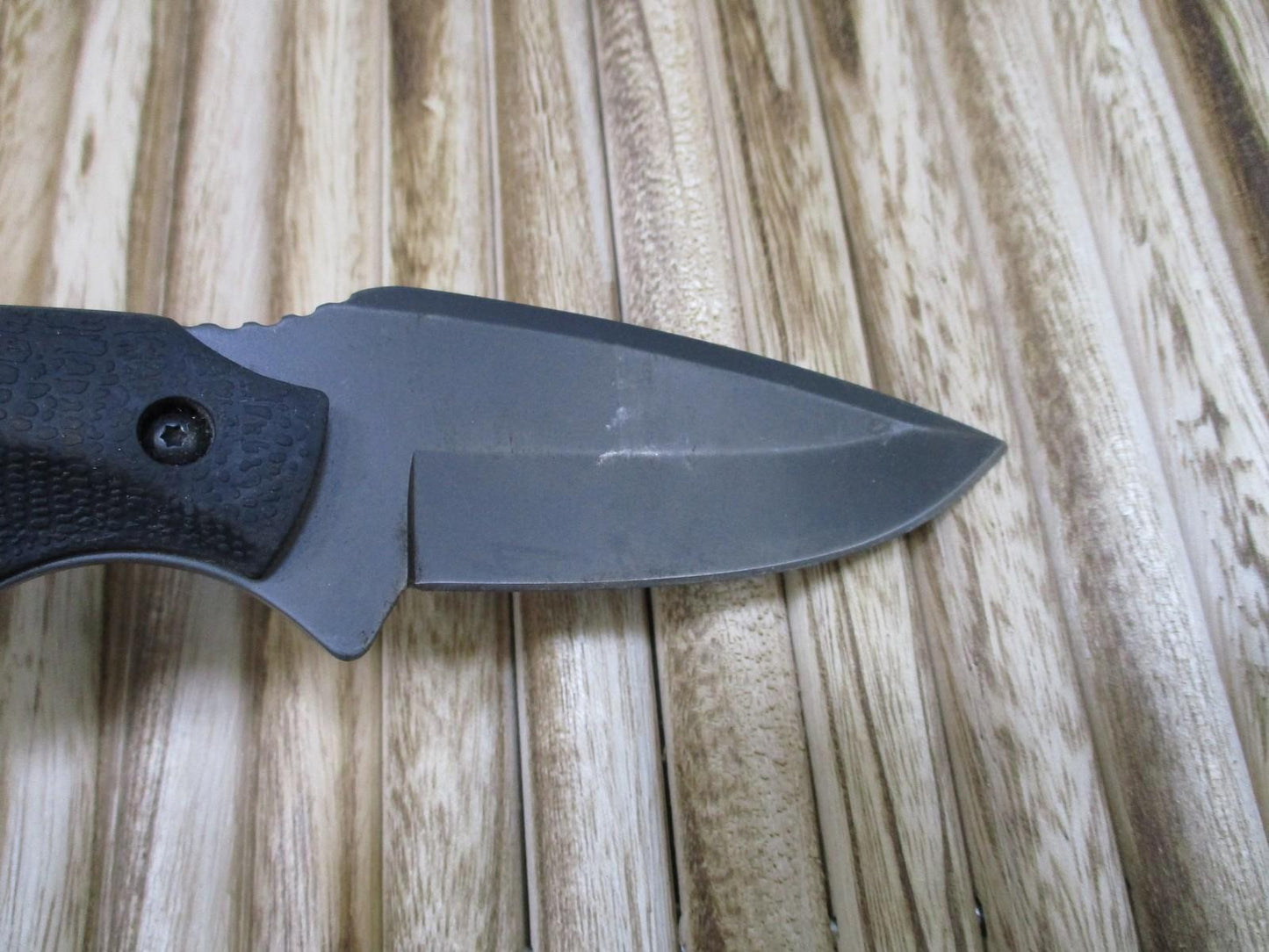 Used Gerber Profile Drop Point Fixed Blade Knife 22-01795 22-41795 w Sheath