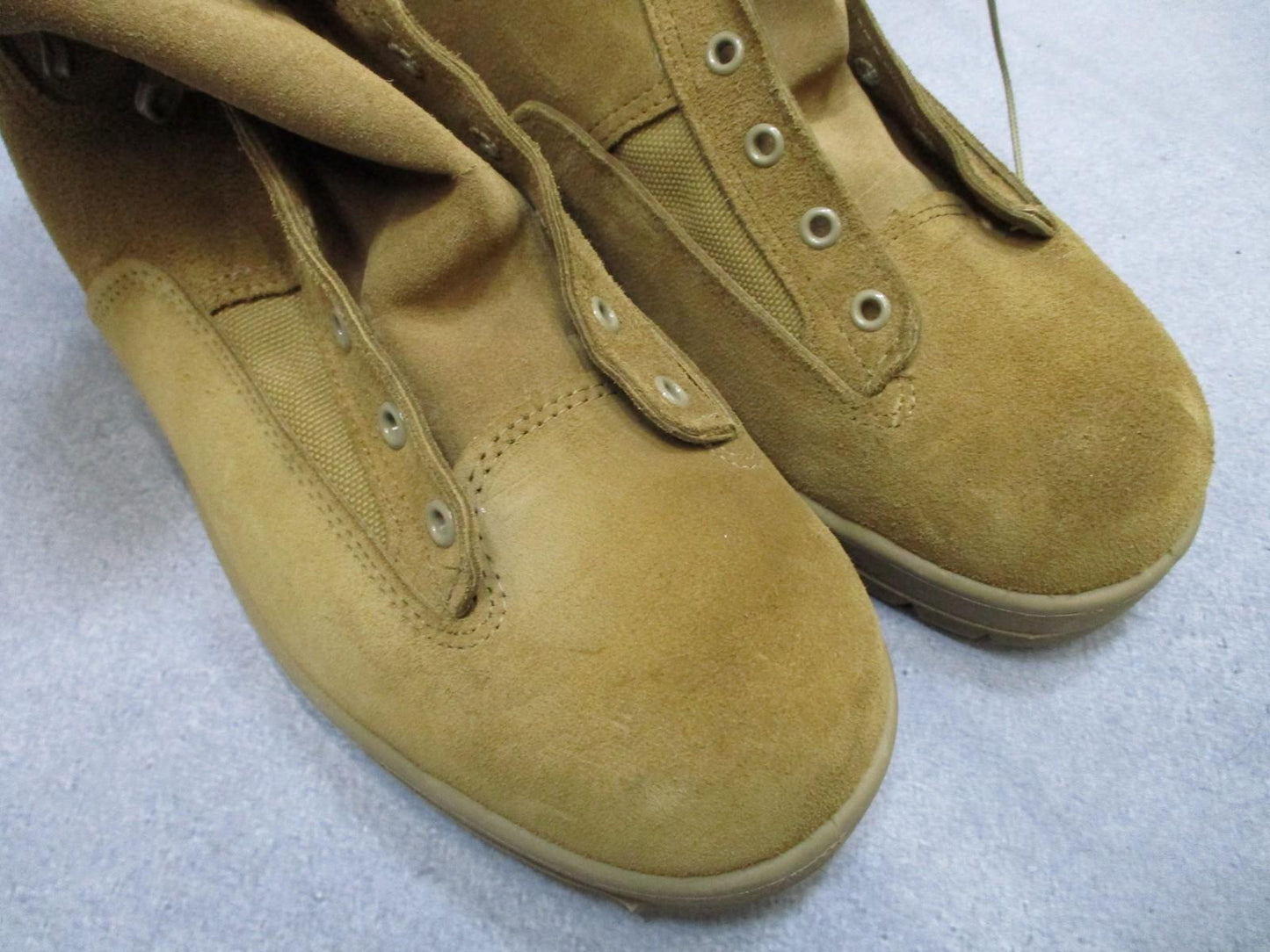 McRae Army Combat Boots 13.5W Gore-Tex Vibram Suede Cordura New w/Scuffs