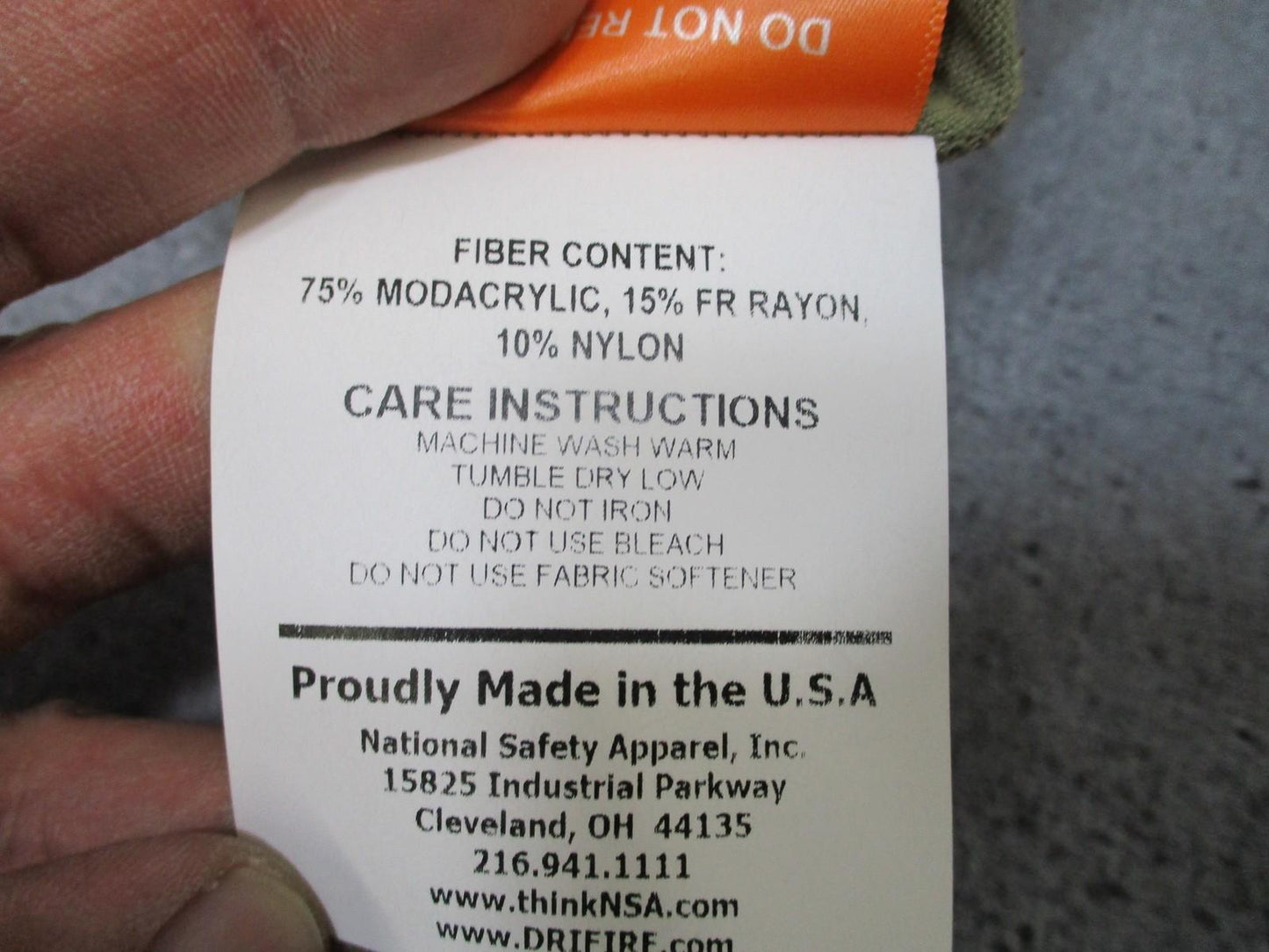 DRIFIRE Ultralightweight Longjohn Pant Tan LG Flame Resistant Made in USA - Centex Military Gear