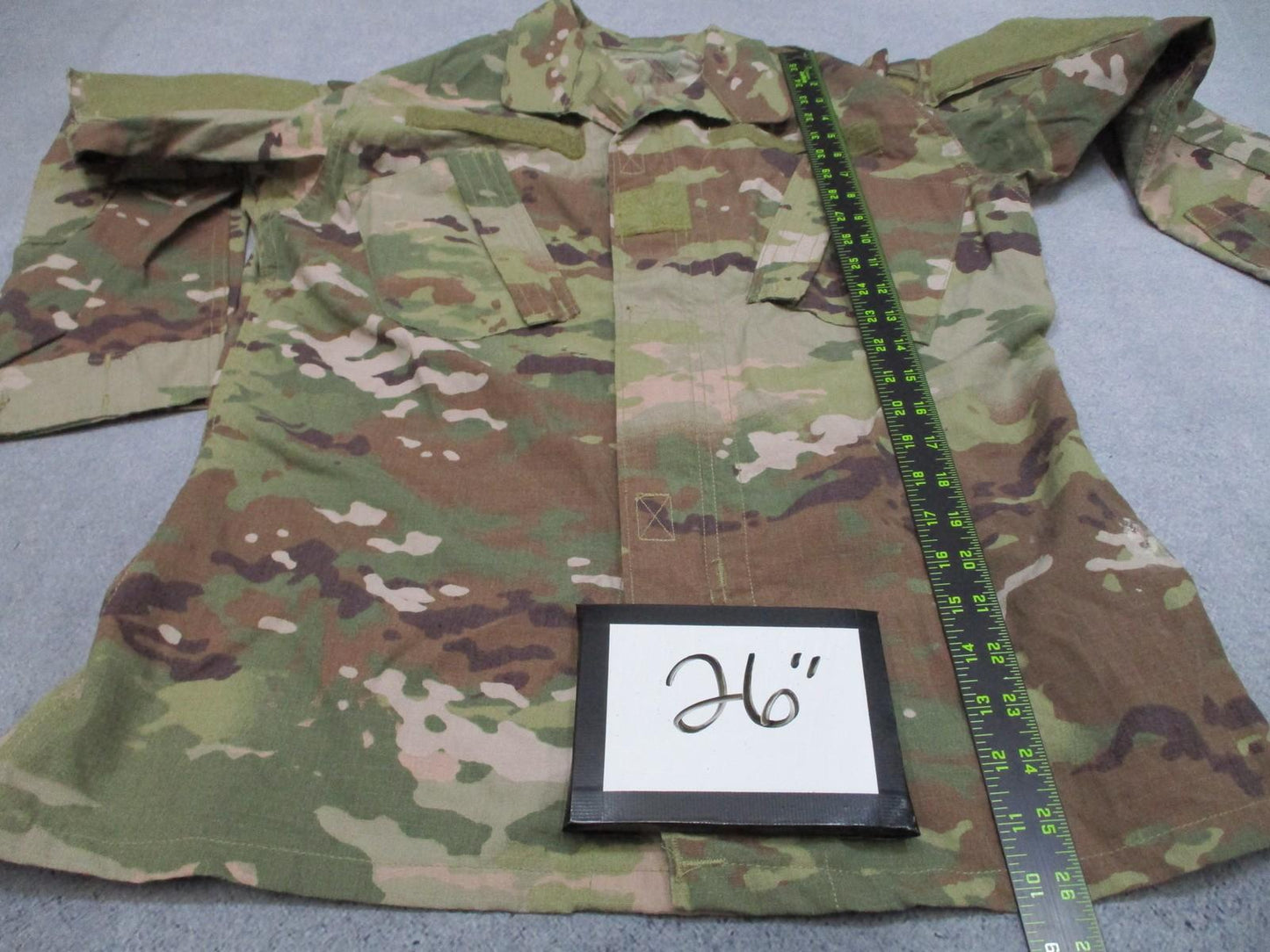 Army Combat Uniform Coat FEMALE FLAME RESISTANT MultiCam Size 33-LONG OCP