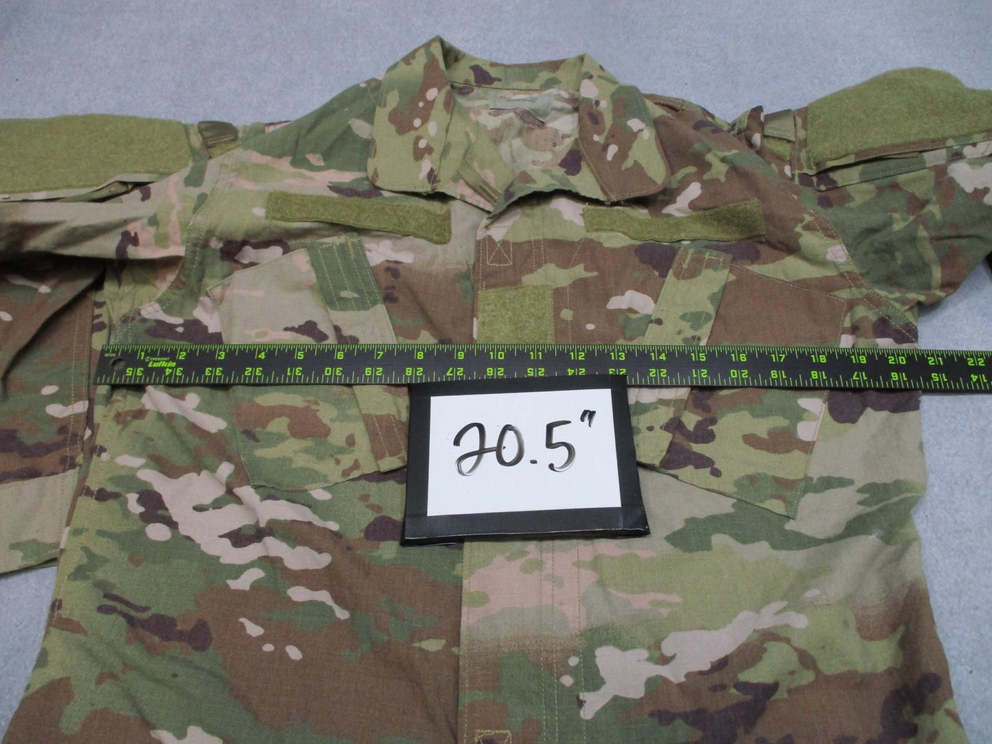 Army Combat Uniform Coat FEMALE FLAME RESISTANT MultiCam Size 33-LONG OCP