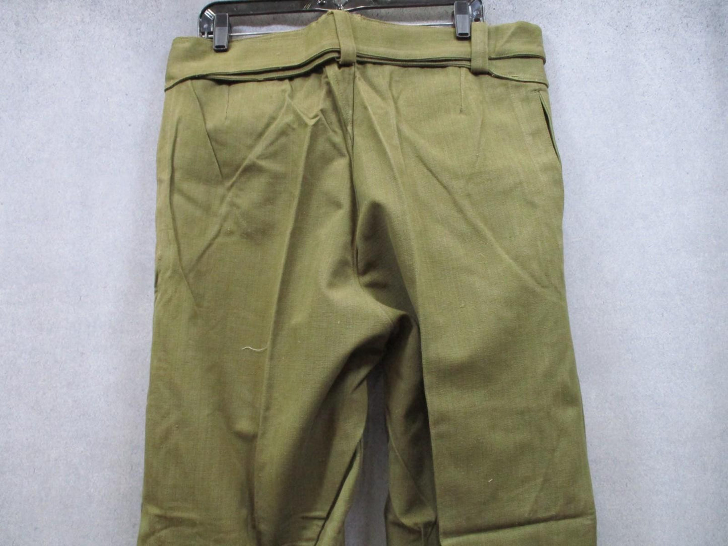 Vintage French Army Model 1935 Canvas Over Trousers – MACRA Paris – Size 2 – VGC - Centex Military Gear