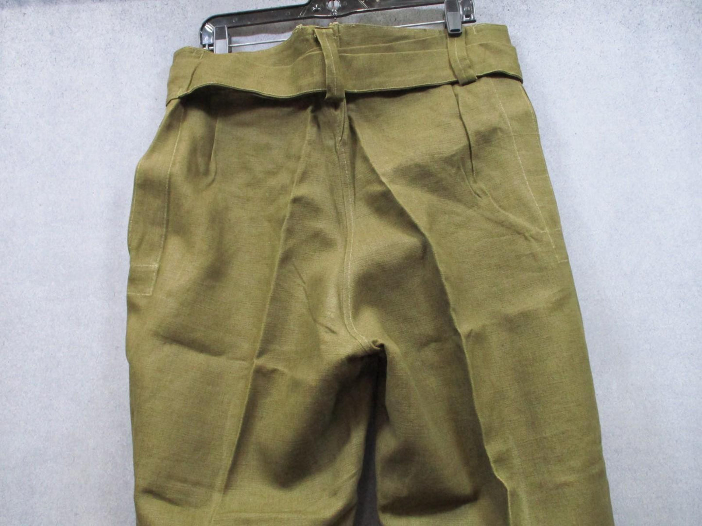 Vintage Military Canvas Overpants – OD Green, Stamped, Cold Weather Shell - Centex Military Gear