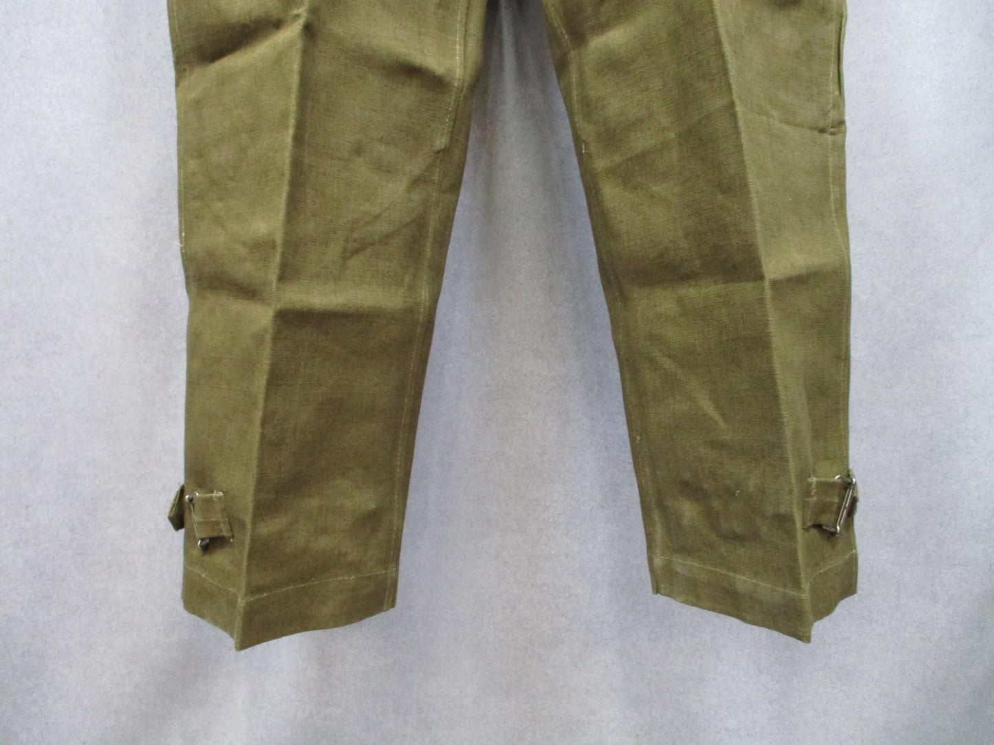 Vintage Military Canvas Overpants – OD Green, Stamped, Cold Weather Shell - Centex Military Gear