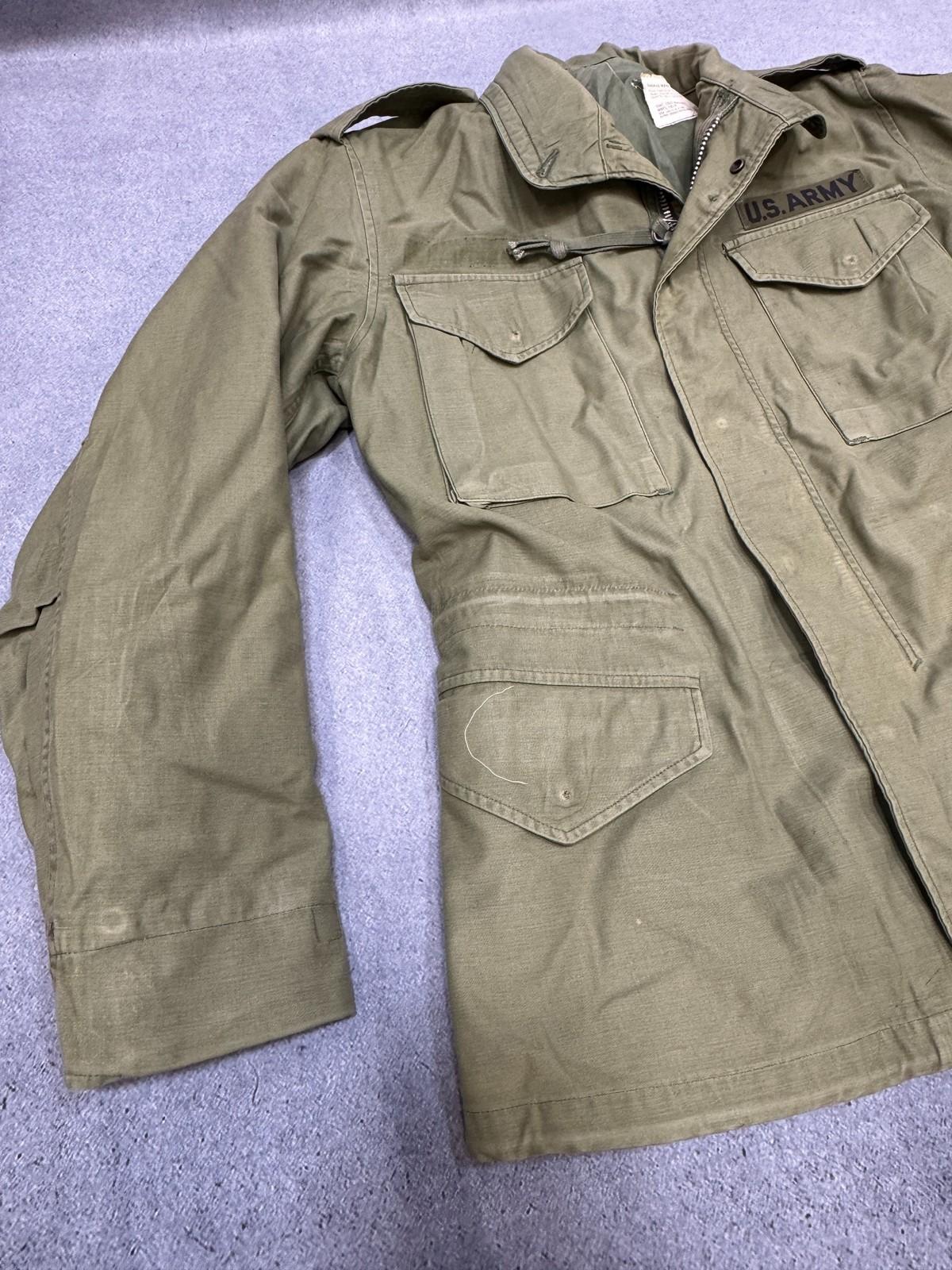 US Army M-1965 Field Jacket Small Regular Alpha Industries Vietnam Era Coat - Centex Military Gear