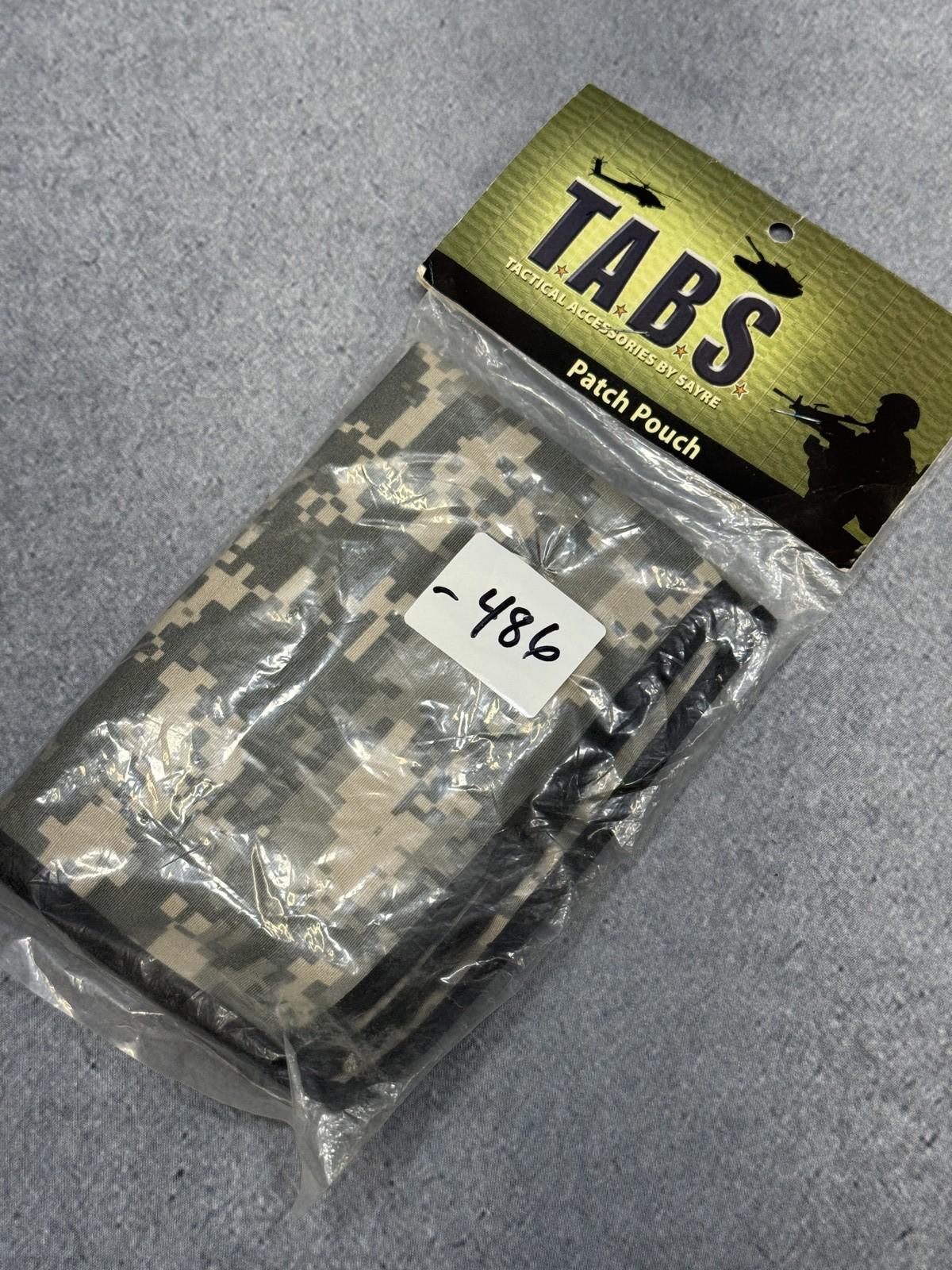 TABS SAYRE Patch Pouch ACU Digital Camo MOLLE Morale Patch Holder Hook/Loop - Centex Military Gear