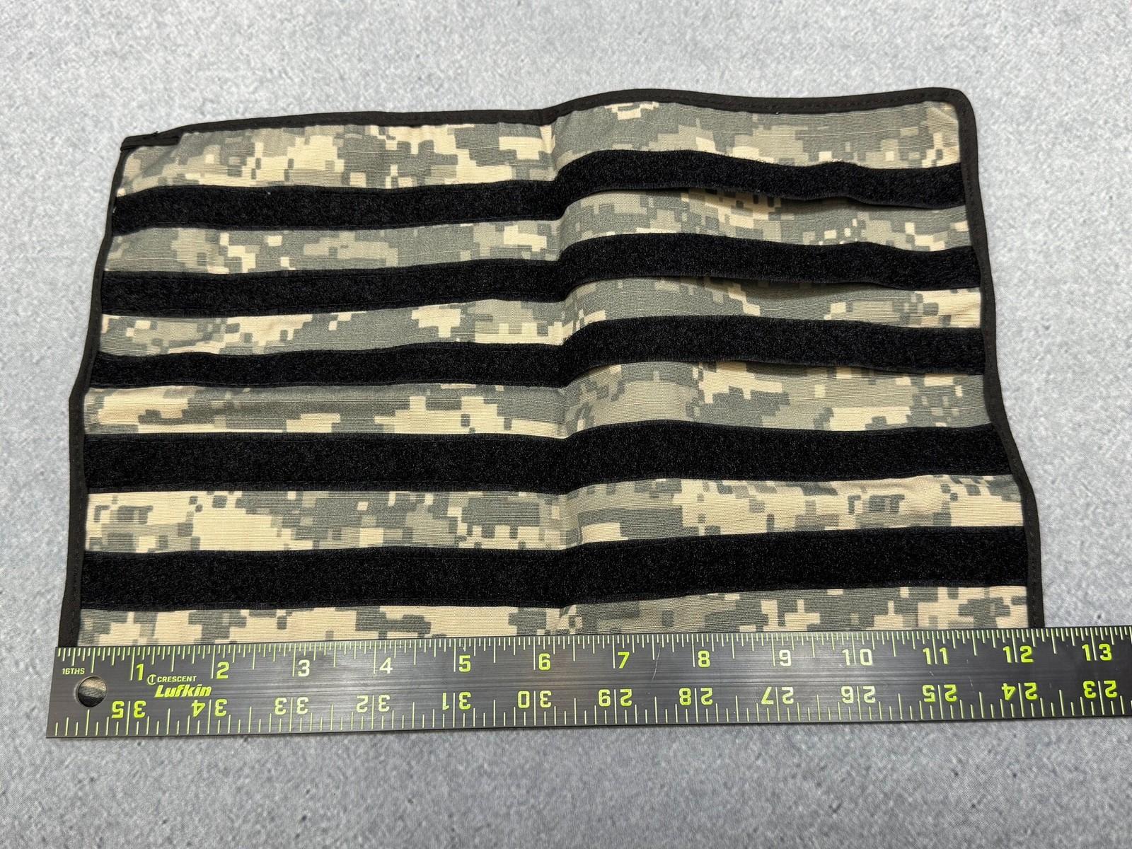 TABS SAYRE Patch Pouch ACU Digital Camo MOLLE Morale Patch Holder Hook/Loop - Centex Military Gear