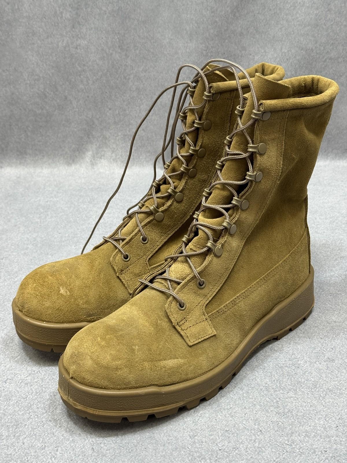 Altama Men's 11R Suede Combat Boots Vibram Sole Lace-Up Military Army Coyote - Centex Military Gear