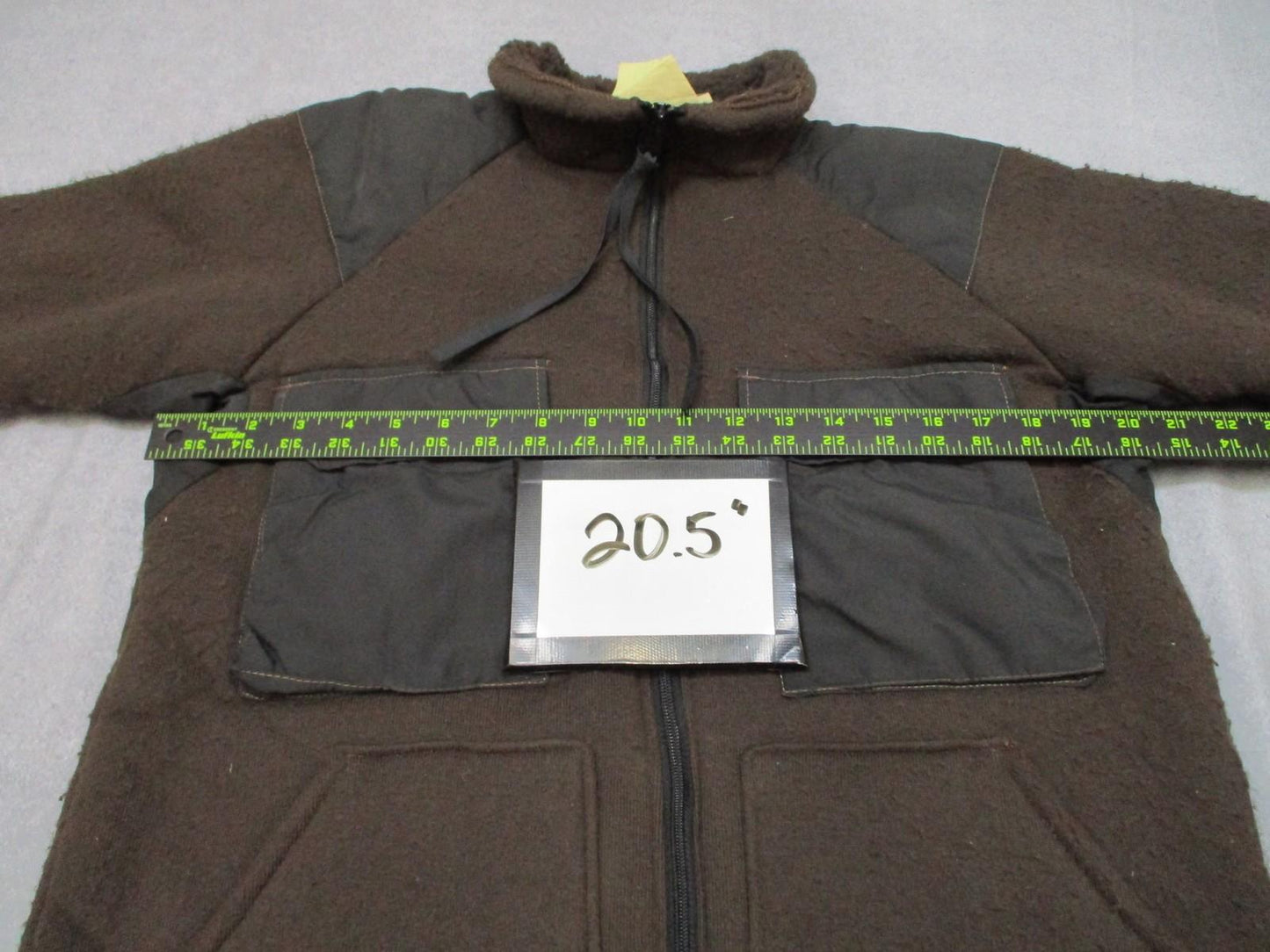 US Military Brown Bear Suit Cold Weather Jacket Pile Jacket Med Synthetic Pile - Centex Military Gear