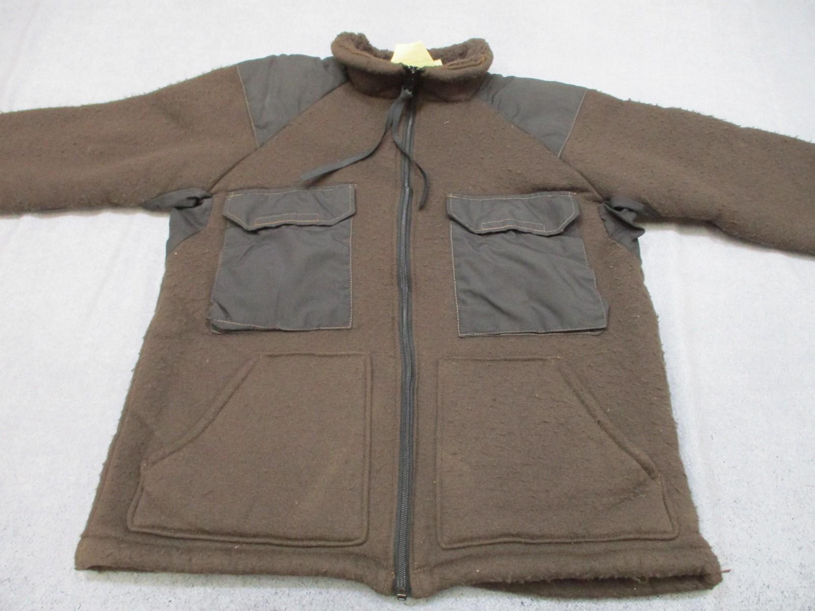 US Military Brown Bear Suit Cold Weather Jacket Pile Jacket Med Synthetic Pile - Centex Military Gear
