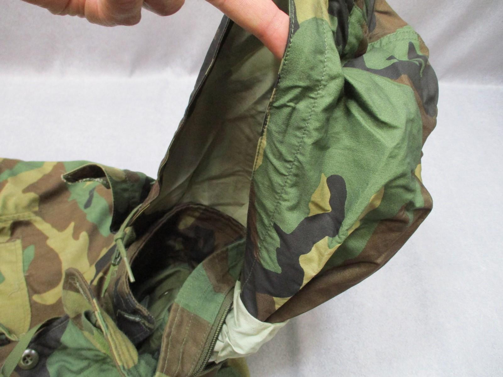 US Military M-65 Field Jacket Woodland Camo Small Regular Cold Weather Coat - Centex Military Gear