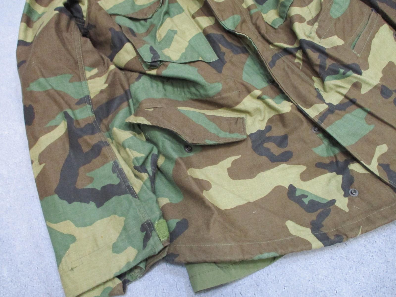 US Military M-65 Field Jacket Woodland Camo Small Regular Cold Weather Coat - Centex Military Gear
