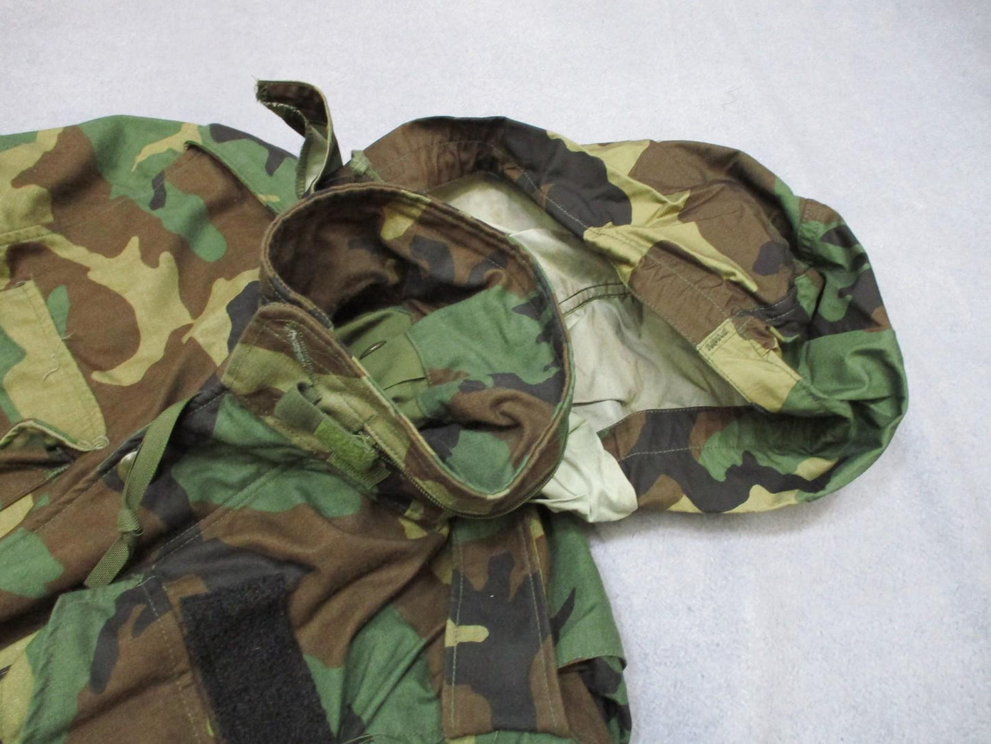 US Military M-65 Field Jacket Woodland Camo Small Regular Cold Weather Coat - Centex Military Gear
