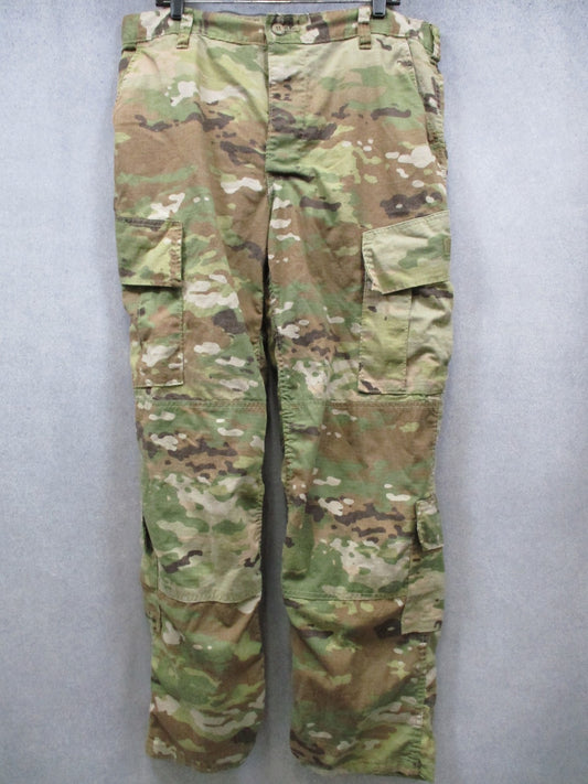 ARMY Flame Resistant ACU Pants OCP Cargo Medium Regular - Missing Boot Strings - Centex Military Gear