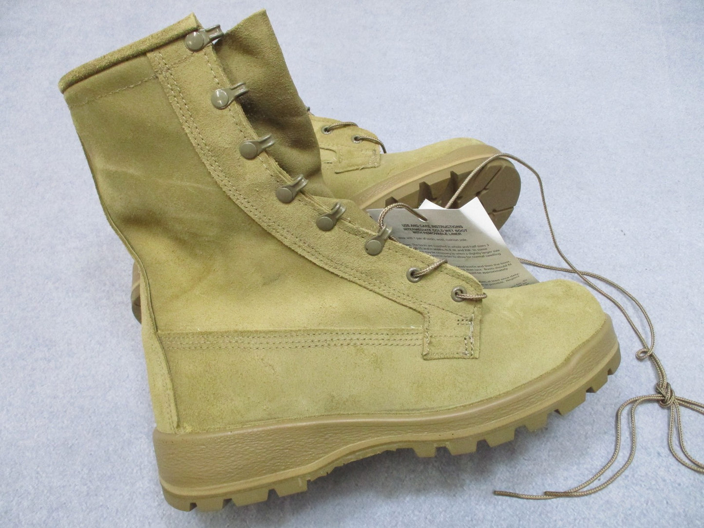 Altama 402803 Men's Coyote Combat Boots Size 9.5R Cold/Wet Weather - Centex Military Gear