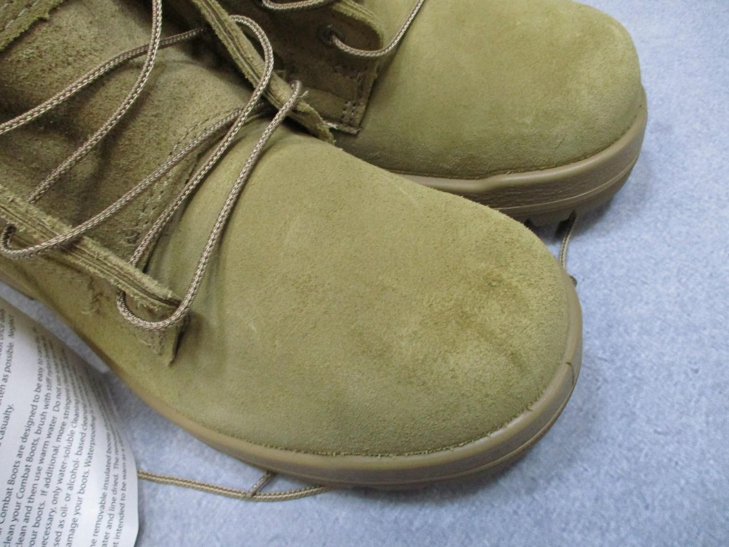 Altama 402803 Men's Coyote Combat Boots Size 9.5R Cold/Wet Weather - Centex Military Gear