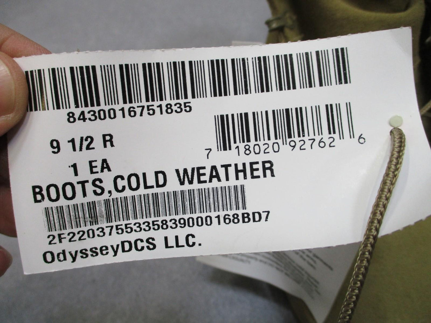 Altama 402803 Men's Coyote Combat Boots Size 9.5R Cold/Wet Weather - Centex Military Gear