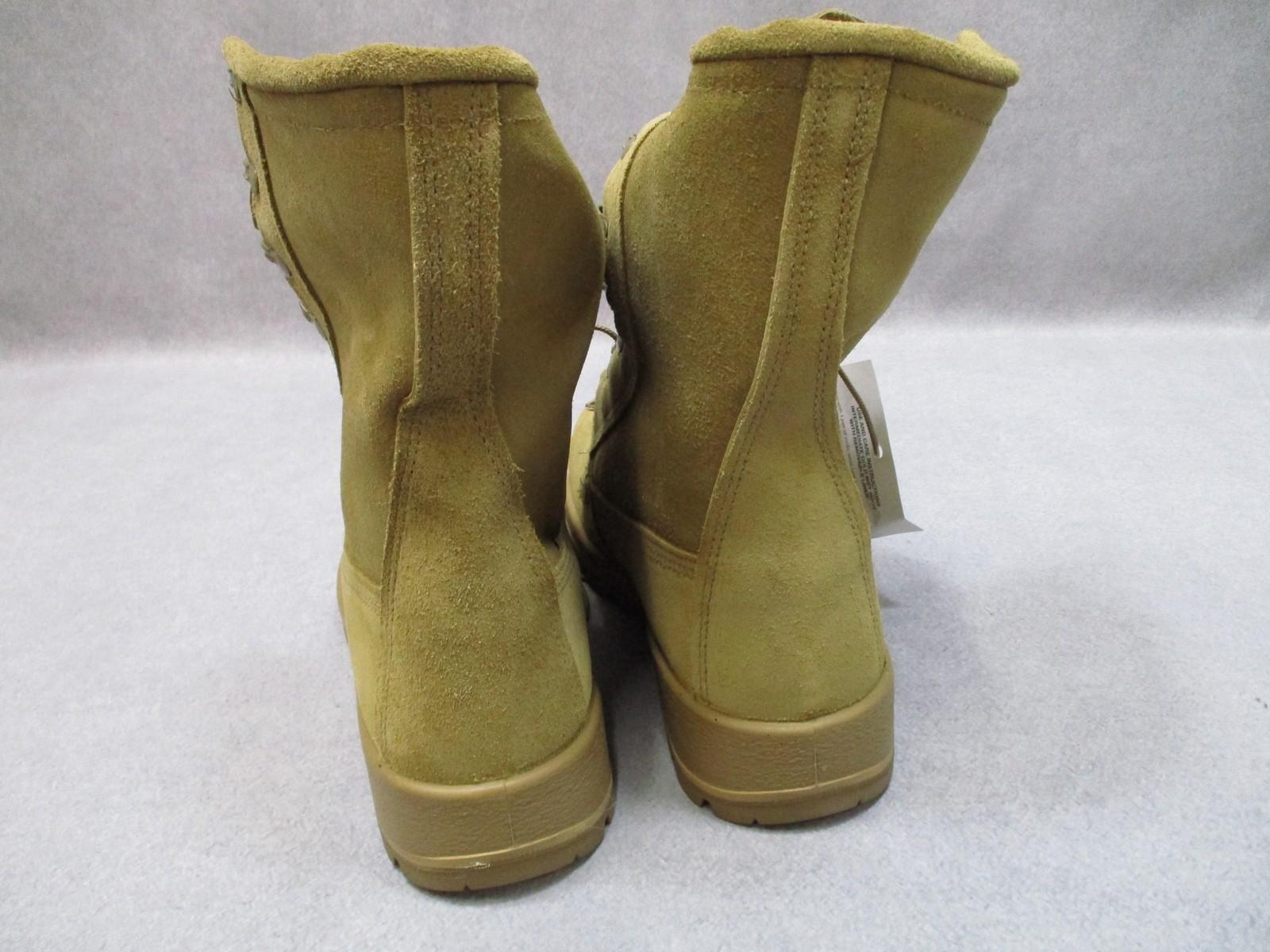 Altama 402803 Men's Coyote Combat Boots Size 9.5R Cold/Wet Weather - Centex Military Gear