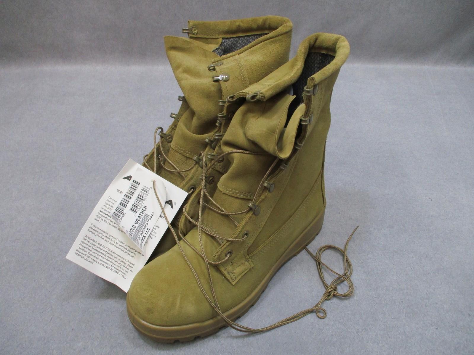 Altama 402803 Men's Coyote Combat Boots Size 9.5R Cold/Wet Weather - Centex Military Gear