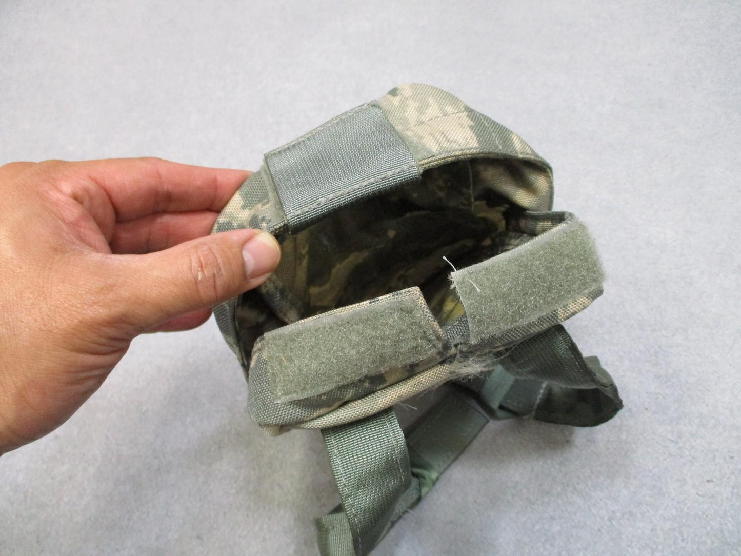 MSA Paraclete SCBA-CC Canister Carrier MOLLE Gas Mask Filter Pouch USAF ABDU - Centex Military Gear