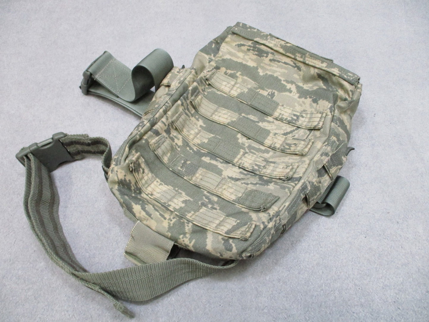 USAF ABDU Paraclete SCBA-MC Gas Mask Carrier Tactical Pouch MOLLE Camo USA Made - Centex Military Gear