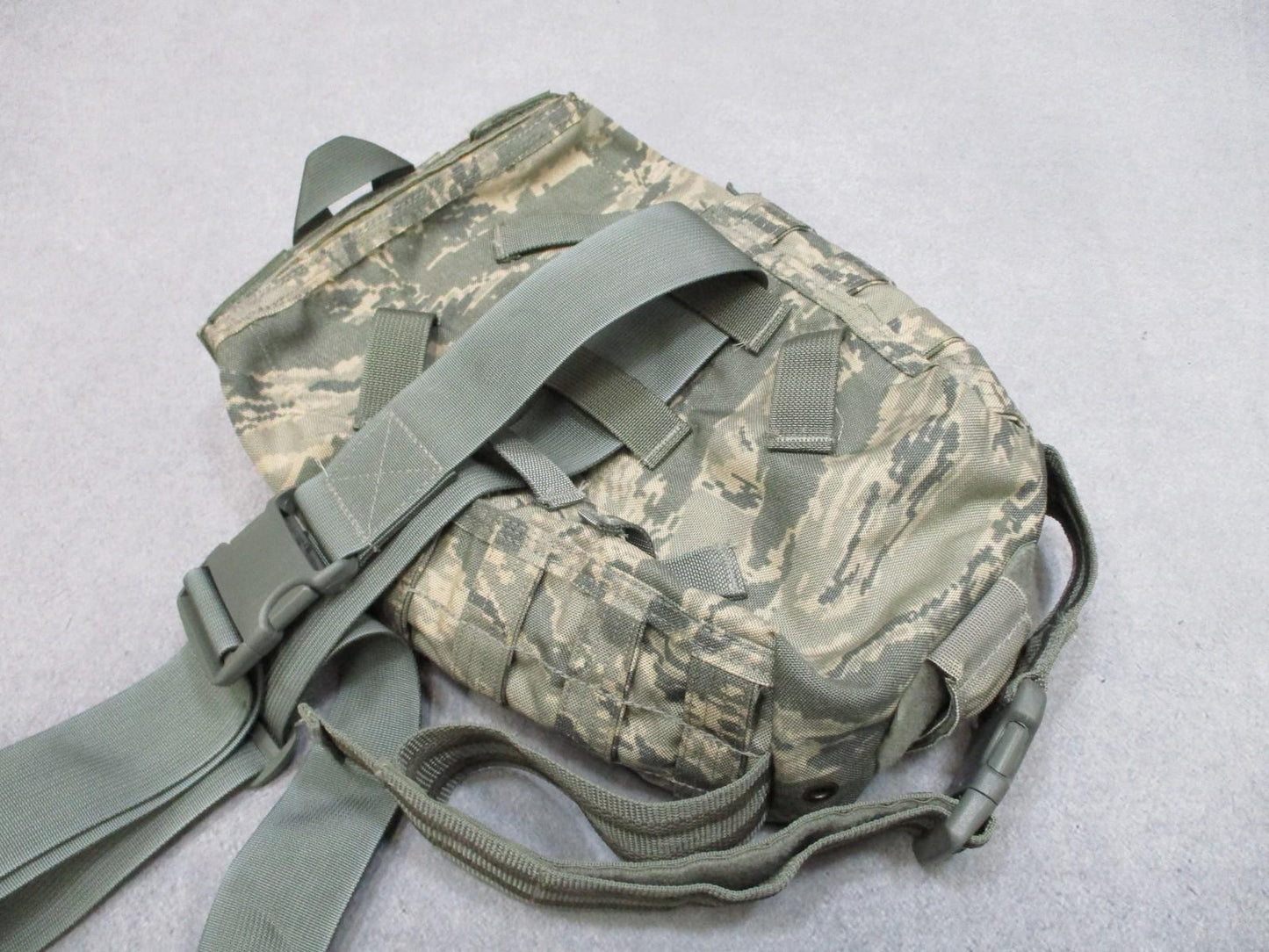 USAF ABDU Paraclete SCBA-MC Gas Mask Carrier Tactical Pouch MOLLE Camo USA Made - Centex Military Gear